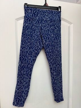 SEFI Active Midnight Blue Silhouette 7/8 Leggings